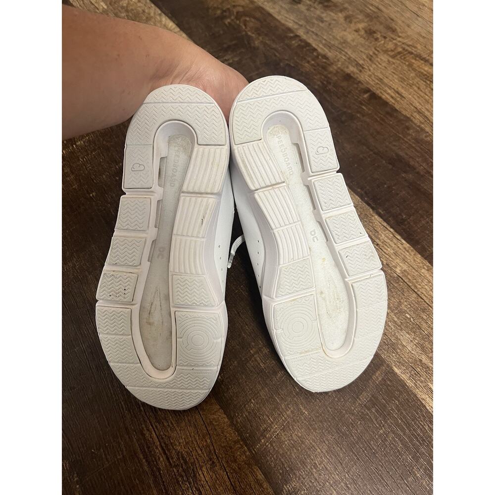 ON CLOUD THE ROGER ADVANTAGE Women's White Athletic Sneaker Shoes size 5.5 - Picture 7 of 9